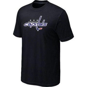 Men's Washington Capitals Big & Tall Logo T-Shirt - - Black