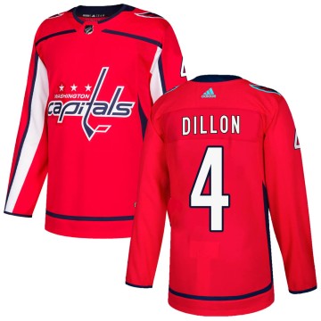 Authentic Adidas Men's Brenden Dillon Washington Capitals ized Home Jersey - Red