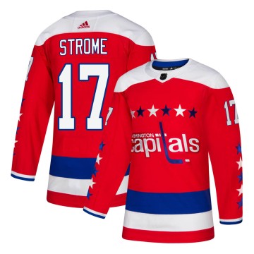 Authentic Adidas Men's Dylan Strome Washington Capitals Alternate Jersey - Red