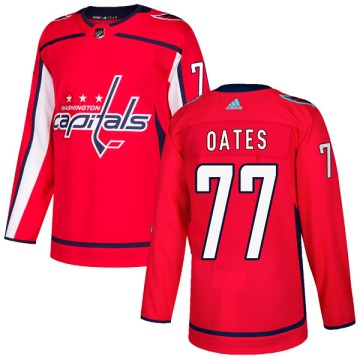 Authentic Adidas Youth Adam Oates Washington Capitals Home Jersey - Red