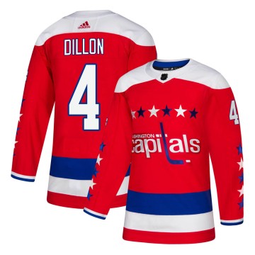 Authentic Adidas Youth Brenden Dillon Washington Capitals ized Alternate Jersey - Red