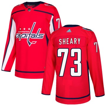 Authentic Adidas Youth Conor Sheary Washington Capitals Home Jersey - Red