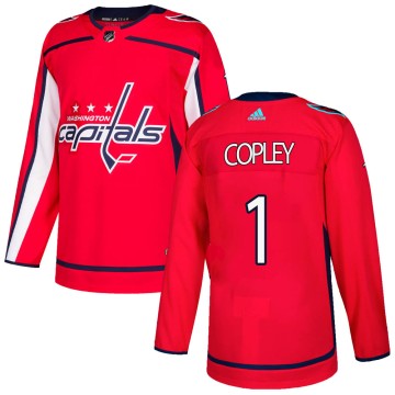 Authentic Adidas Youth Pheonix Copley Washington Capitals Home Jersey - Red