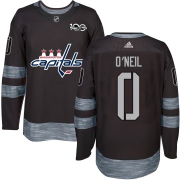 Authentic Youth Kevin O'Neil Washington Capitals 1917-2017 100th Anniversary Jersey - Black