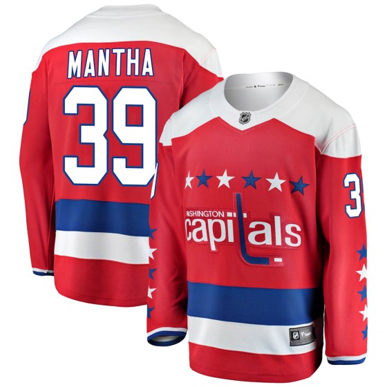 Breakaway Fanatics Branded Men's Anthony Mantha Washington Capitals Alternate Jersey - Red