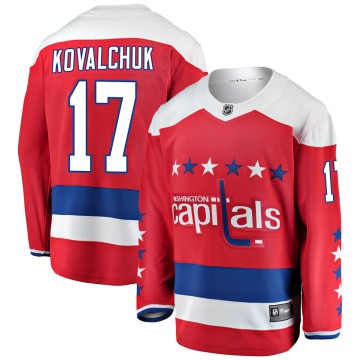 Breakaway Fanatics Branded Men's Ilya Kovalchuk Washington Capitals ized Alternate Jersey - Red