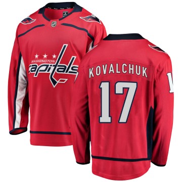 Breakaway Fanatics Branded Men's Ilya Kovalchuk Washington Capitals ized Home Jersey - Red
