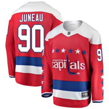 Breakaway Fanatics Branded Men's Joe Juneau Washington Capitals Alternate Jersey - Red