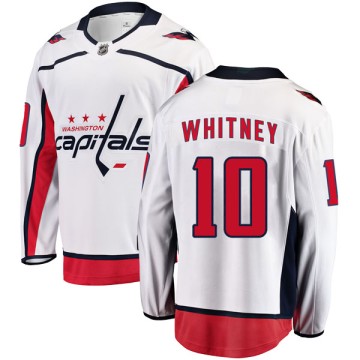 Breakaway Fanatics Branded Men's Joe Whitney Washington Capitals Away Jersey - White