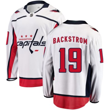 Breakaway Fanatics Branded Men's Nicklas Backstrom Washington Capitals Away Jersey - White