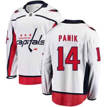 Breakaway Fanatics Branded Men's Richard Panik Washington Capitals Away Jersey - White