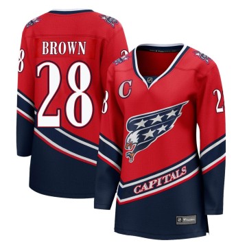 Breakaway Fanatics Branded Women's Connor Brown Washington Capitals 2020/21 Special Edition Jersey - Red