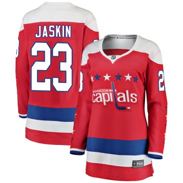 Breakaway Fanatics Branded Women's Dmitrij Jaskin Washington Capitals Alternate Jersey - Red