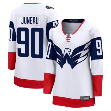 Breakaway Fanatics Branded Women's Joe Juneau Washington Capitals 2023 Stadium Series Jersey - White