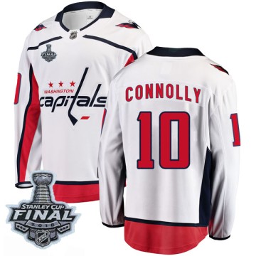 Breakaway Fanatics Branded Youth Brett Connolly Washington Capitals Away 2018 Stanley Cup Final Patch Jersey - White