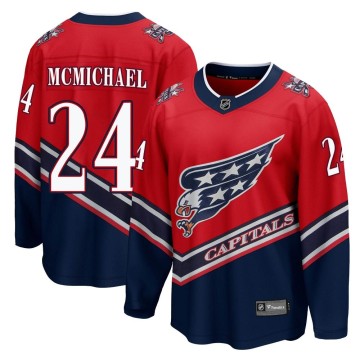Breakaway Fanatics Branded Youth Connor McMichael Washington Capitals 2020/21 Special Edition Jersey - Red
