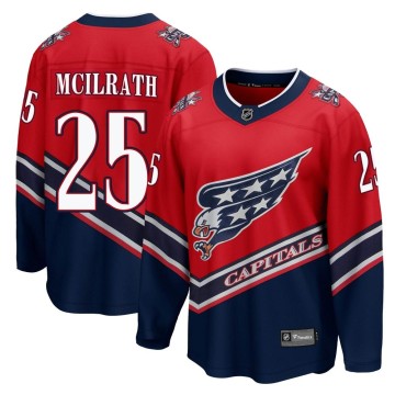 Breakaway Fanatics Branded Youth Dylan McIlrath Washington Capitals 2020/21 Special Edition Jersey - Red