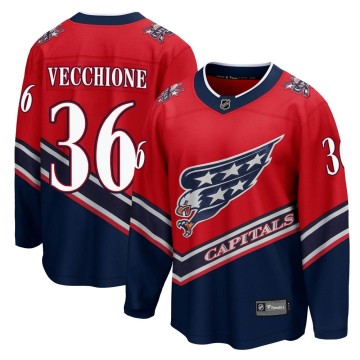 Breakaway Fanatics Branded Youth Mike Vecchione Washington Capitals 2020/21 Special Edition Jersey - Red
