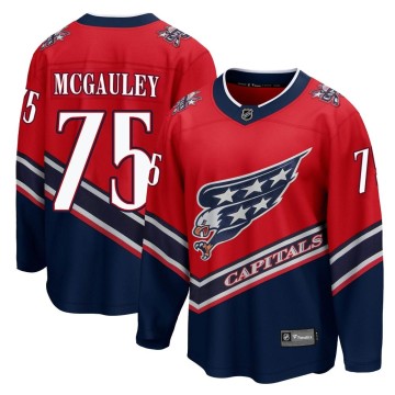 Breakaway Fanatics Branded Youth Tim McGauley Washington Capitals 2020/21 Special Edition Jersey - Red