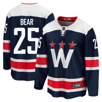 Premier Fanatics Branded Men's Ethan Bear Washington Capitals Breakaway 2020/21 Alternate Jersey - Navy