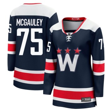Premier Fanatics Branded Women's Tim McGauley Washington Capitals zied Breakaway 2020/21 Alternate Jersey - Navy
